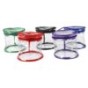 Round Transparent Pouch with Custom Logo Custom round transparent PVC pouch with handle