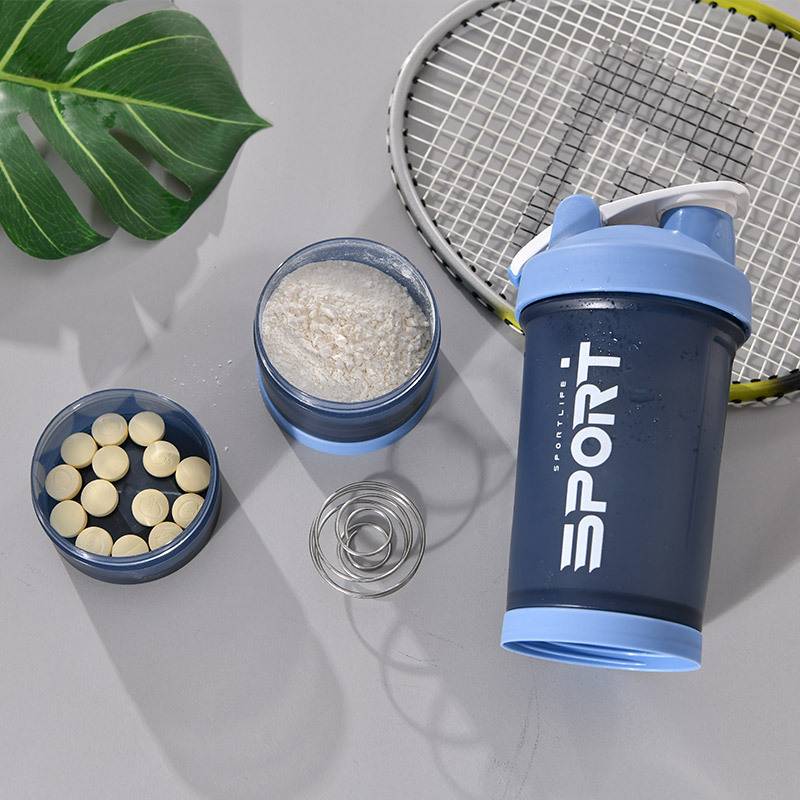 304 stainless steel mixing ball shaker bottle