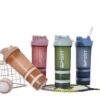 detachable storage compartments shaker bottle