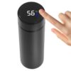 Smart thermos flask LED temperature display lid