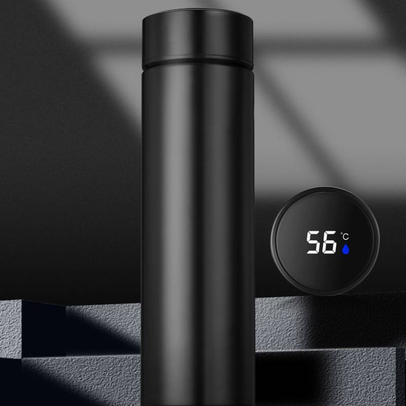 Stainless steel smart thermos flask