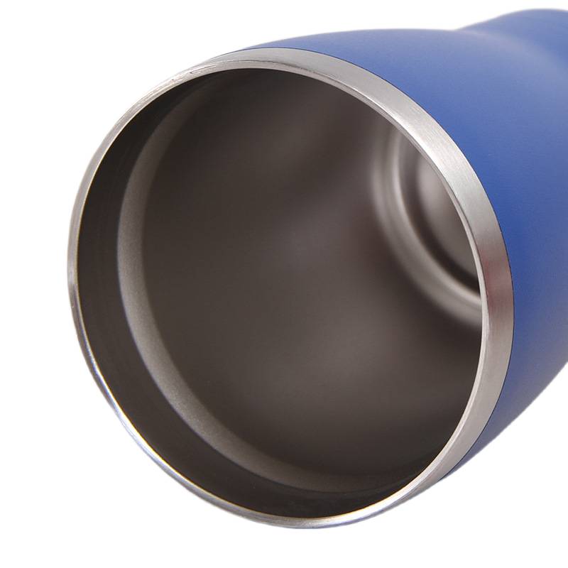 Stainless steel cup top opening