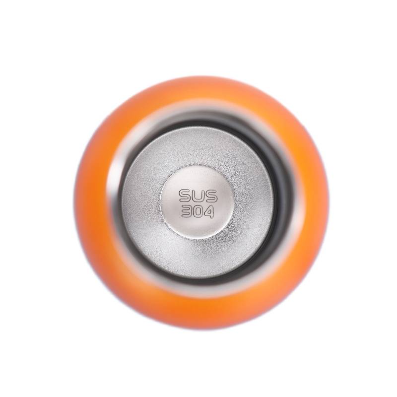 Stainless steel bottle interior