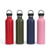 Stainless steel bottle colour options