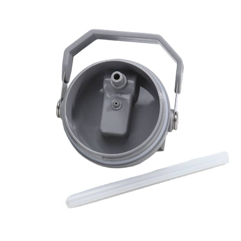 Convenient Straw Drinking Design Reusable straw thermos bottle