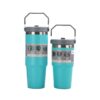 Available in 600ml and 900ml Sizes 600ml and 900ml stainless steel thermos