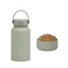 Practical Wide Mouth Design Wide mouth stainless steel bottle opening