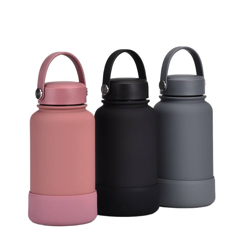 Professional Logo Branding Custom logo stainless steel wide mouth bottle