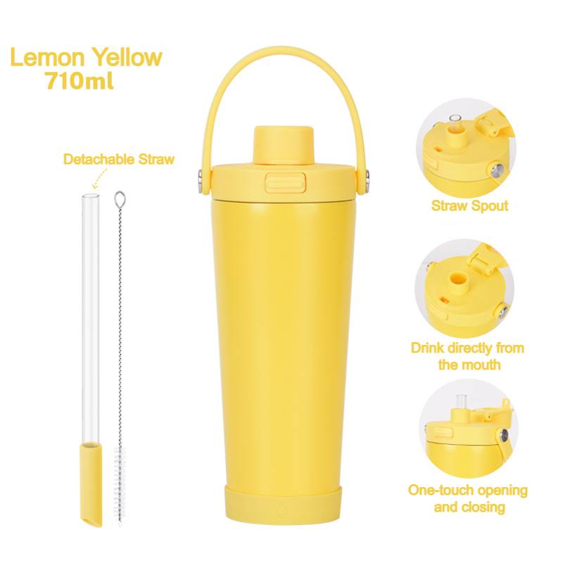 Practical 710ml Capacity 710ml insulated water bottle