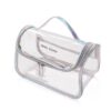 Structured Suitcase Design Box shaped transparent PVC bag