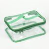 Reusable transparent PVC organiser bag