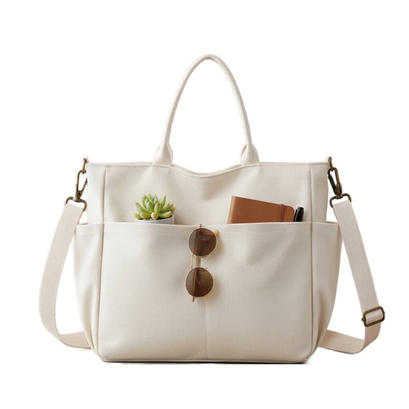 Reusable Canvas Bag Reusable Crossbody Canvas Bag