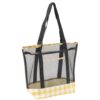 Mesh Tote Bag Mesh Tote Bag with Front Pocket