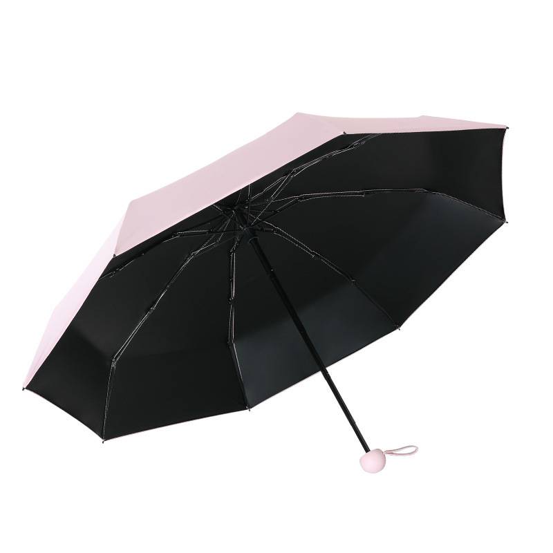 Foldable umbrella opened