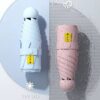 Foldable umbrella for sun and rain