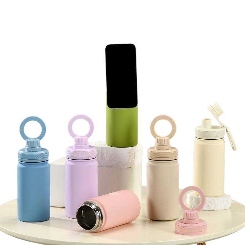 Insulated Bottle 350ml with Phone Holder