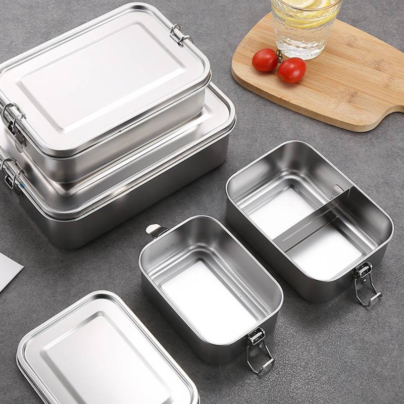 Stainless Steel Lunch Box by VKraf Gifts Stainless Steel Lunch Box by VKraf Gifts