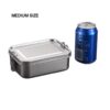 Medium Lunch Box 850ml Medium Stainless Steel Lunch Box 850ml