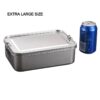 Extra Large Lunch Box 2400ml Extra Large Stainless Steel Lunch Box 2400ml