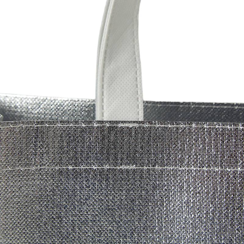 Non woven metallic bag printing