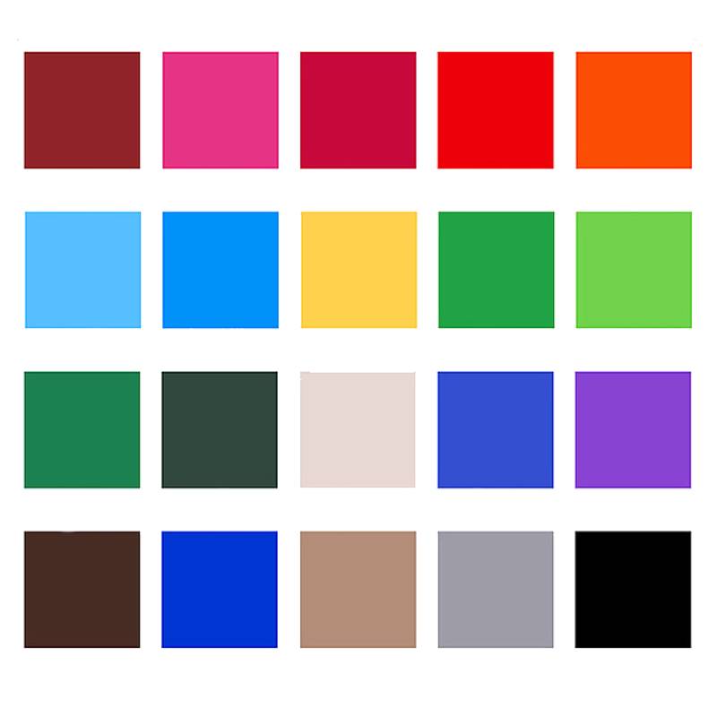 Non woven insulated bag colour options