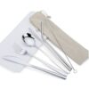 Portable Cutlery Set Portable Cutlery Set with canvas pouch