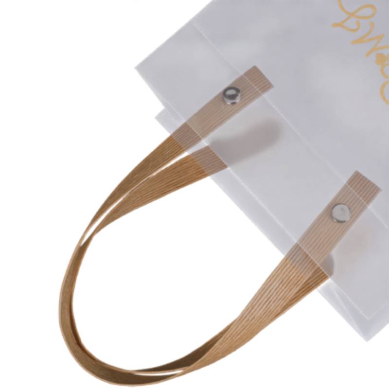 PVC Gift Bag Flat Rope Handle