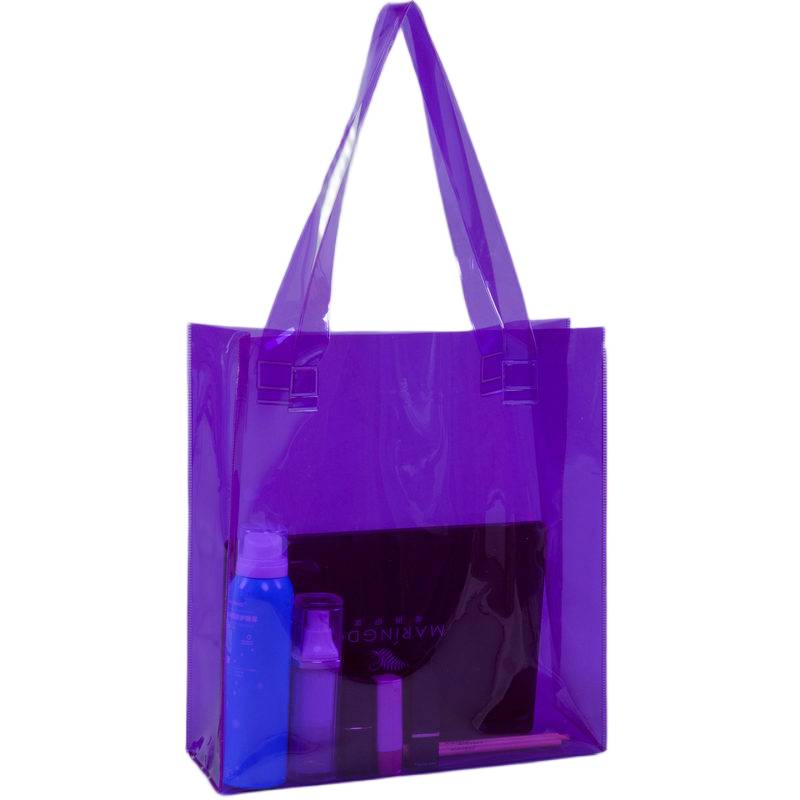 Custom PVC tote bag with logo