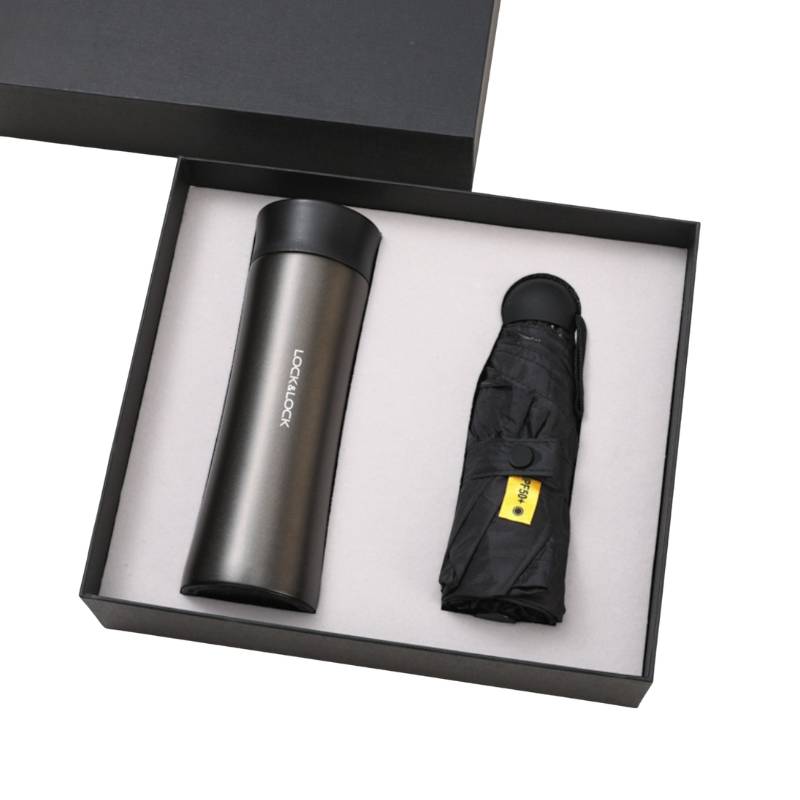 Promotional Thermos Umbrella Gift Set Promotional thermos umbrella gift set