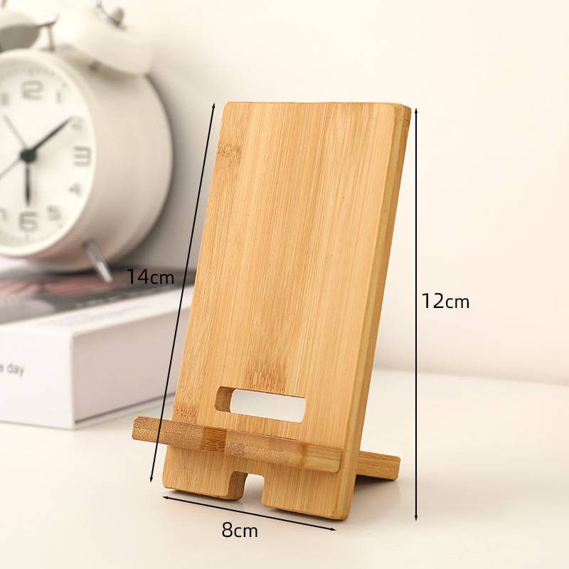 Bamboo Phone Holder Measurements Bamboo Phone Holder Size Measurement