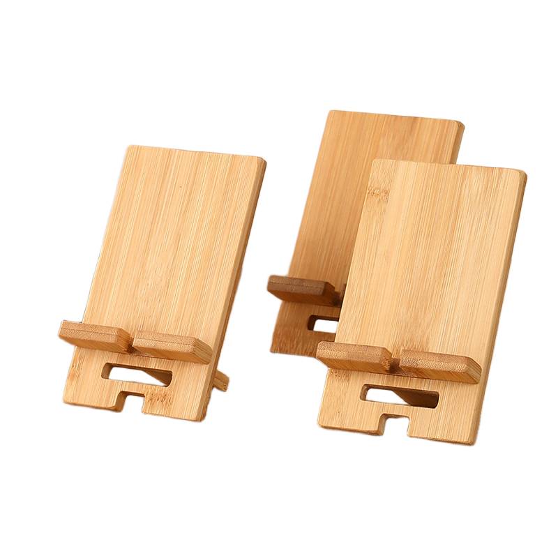 Bamboo Phone Holder Bamboo Phone Holder with Custom Logo