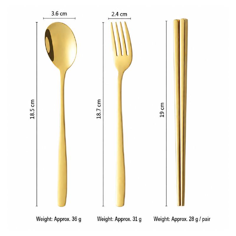 Cutlery Set Gift Size Guide