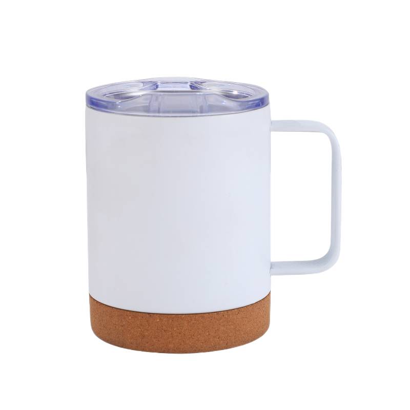 Stainless Steel Mug with Cork Base