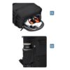 Multifunction Light Backpack Shoe Compartment