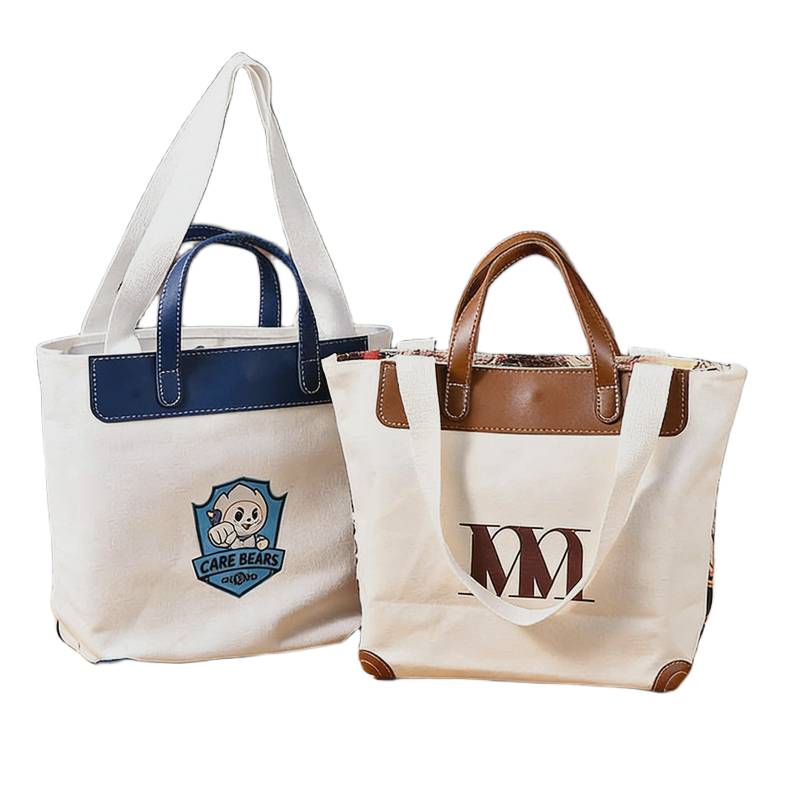 Shoulder Canvas Tote Bag with Custom Logo