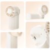 Rechargeable hand fan details