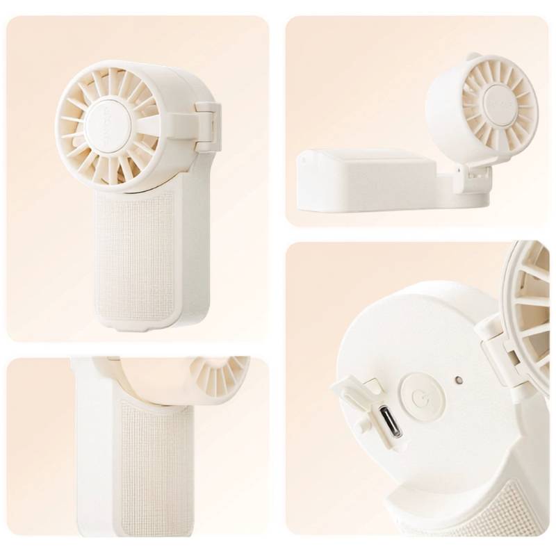 Rechargeable hand fan details