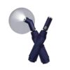 Umbrella with built-in flashlight