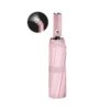 Automatic folding umbrella with flashlight