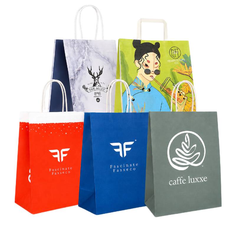 Wholesale Kraft Paper Bag with Custom Printing